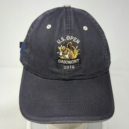 Ahead Baseball Cap Gray One Size U.S. Open 2016 Oakmont Squirrel Golf USGA Hat