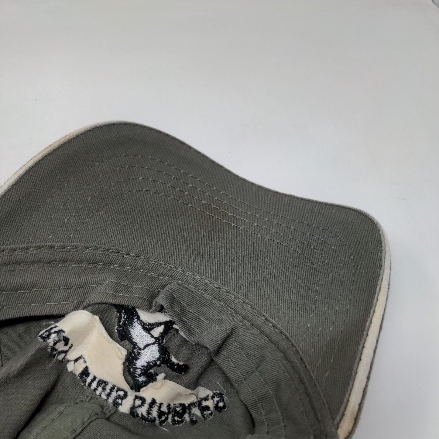 Percy Lewis Stables Horse Strapback Hat Brown OSFM Embroidered 6 Panel