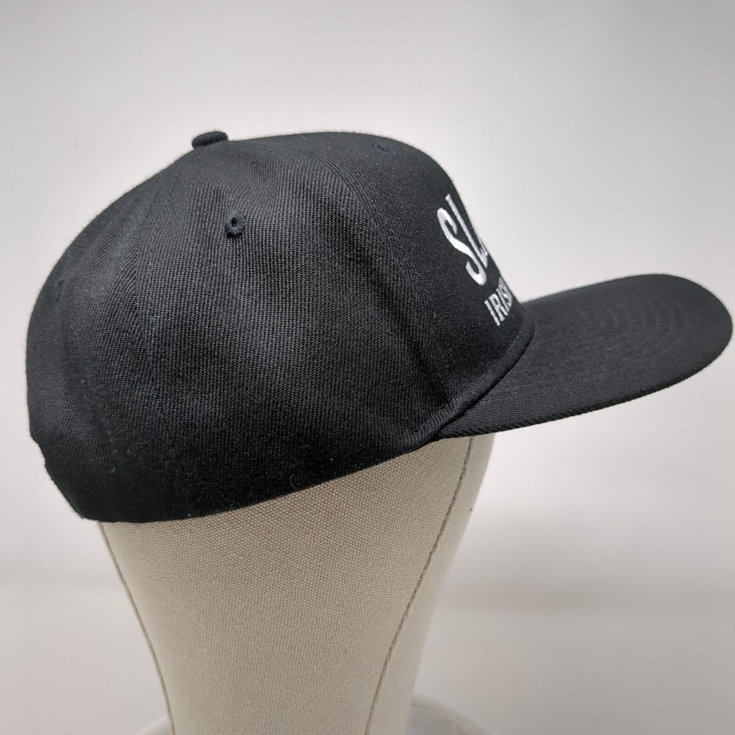 Slane Irish Whiskey Snapback Hat Black OSFM Adjustable Embroidered East West