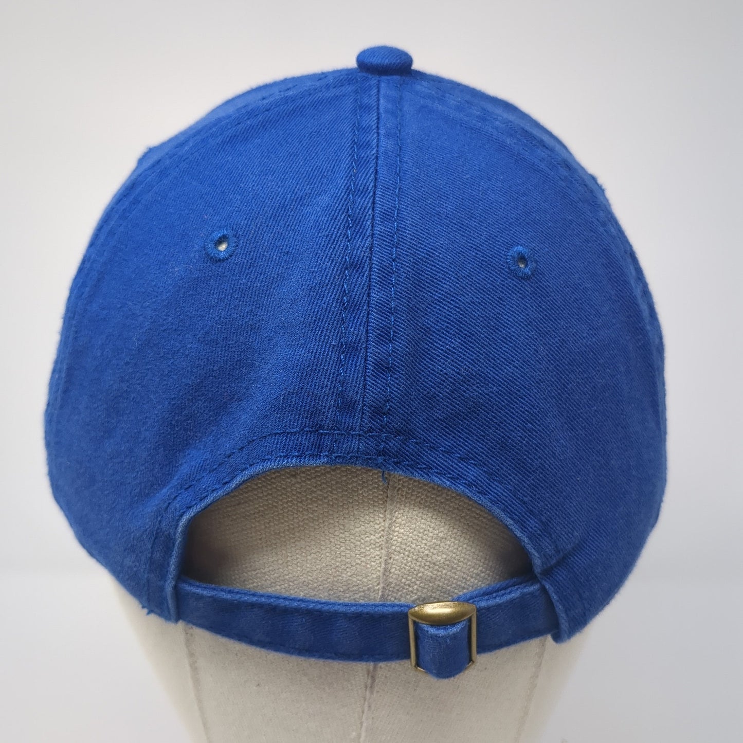 Saint Luke's Slideback Hat Blue One Size Adjustable Embroidered Otto