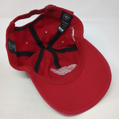 Detroit Red Wings NHL '47 Hat One Size Norris Division Slideback Clean Up Cotton