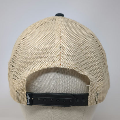 Stoeger STR-9 Trucker Hat Black One Size Mesh Back Snapback Every Day Tough