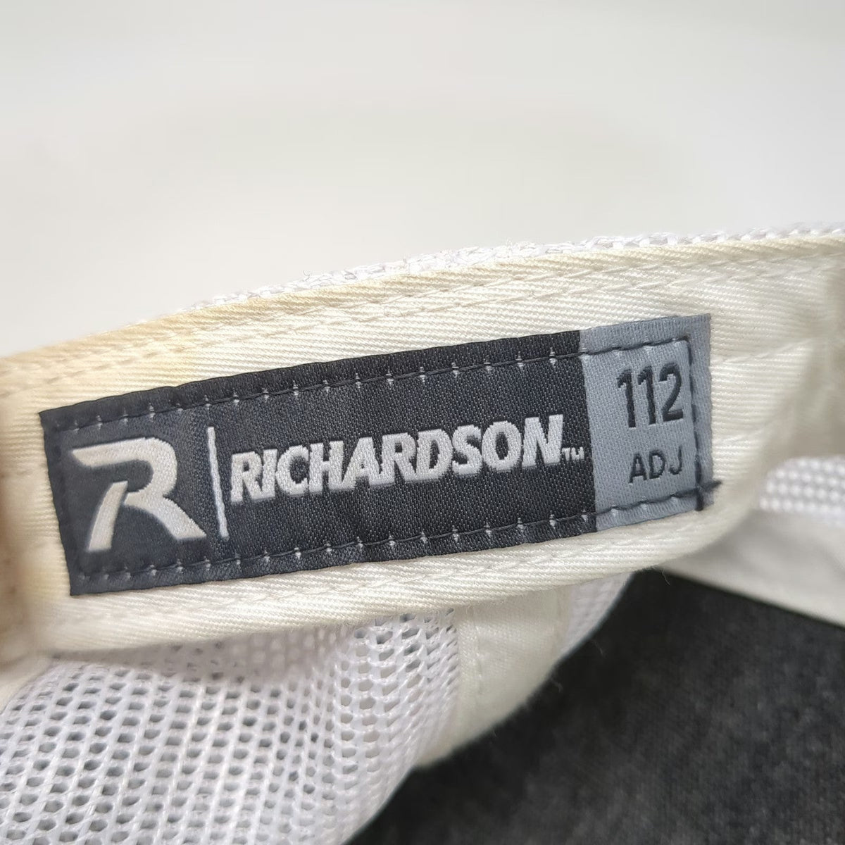 Richardson 112 Trucker Hat Gray One Size Spin Em Spur Logo Mesh Snapback Cowboy