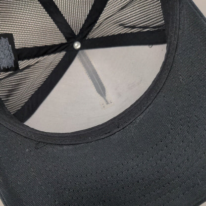 Hurley Snapback Mesh Back Trucker Hat Black One Size The Classics Yupoong