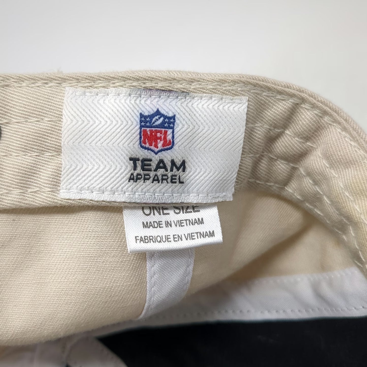 NFL Team Apparel Philadelphia Eagles Baseball Cap Hat Blue Beige One Size Logo