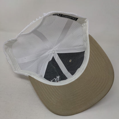 Jordan Snapback Mesh Back Trucker Hat Tan One Size Colorblock Richardson