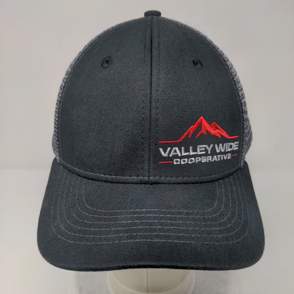 Valley Wide Cooperative Snapback Trucker Hat Black OSFA Mesh Back Vie Gear