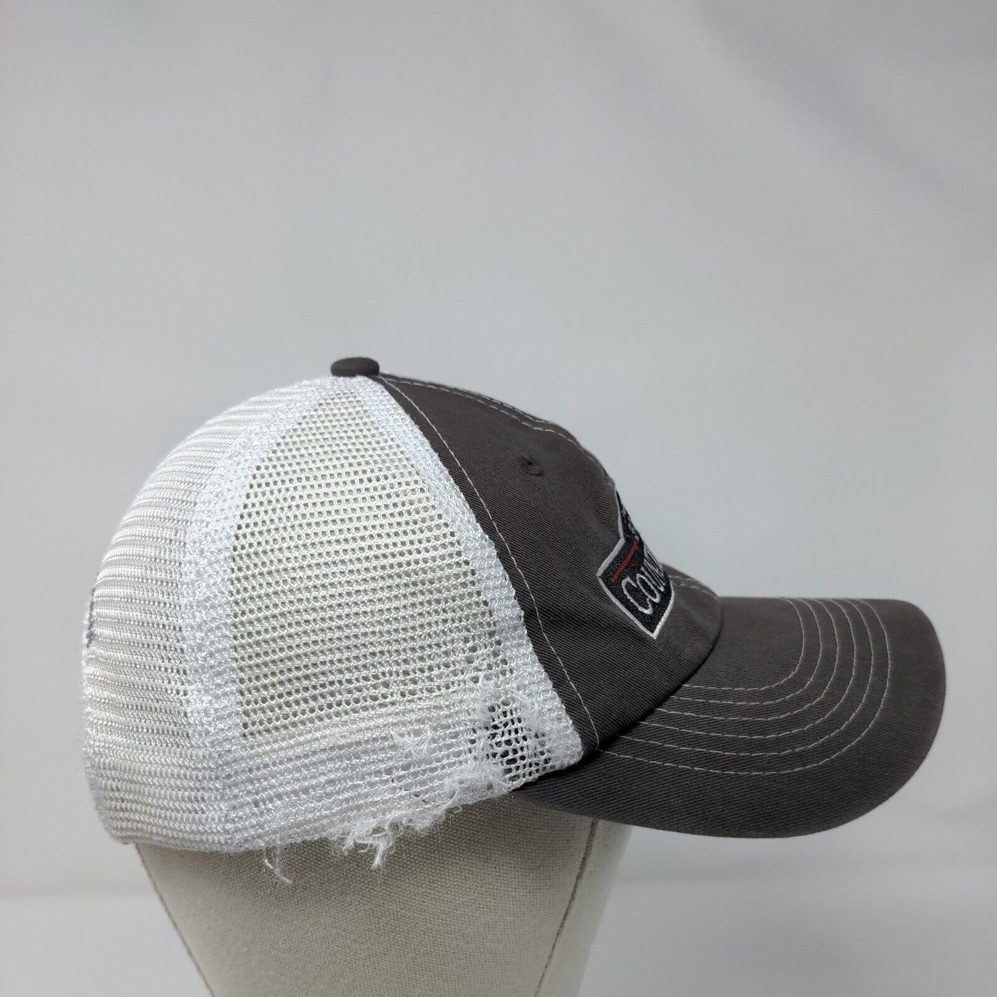 Valley Country Store Snapback Trucker Hat Gray OSFA Adjustable Mesh Vie Gear
