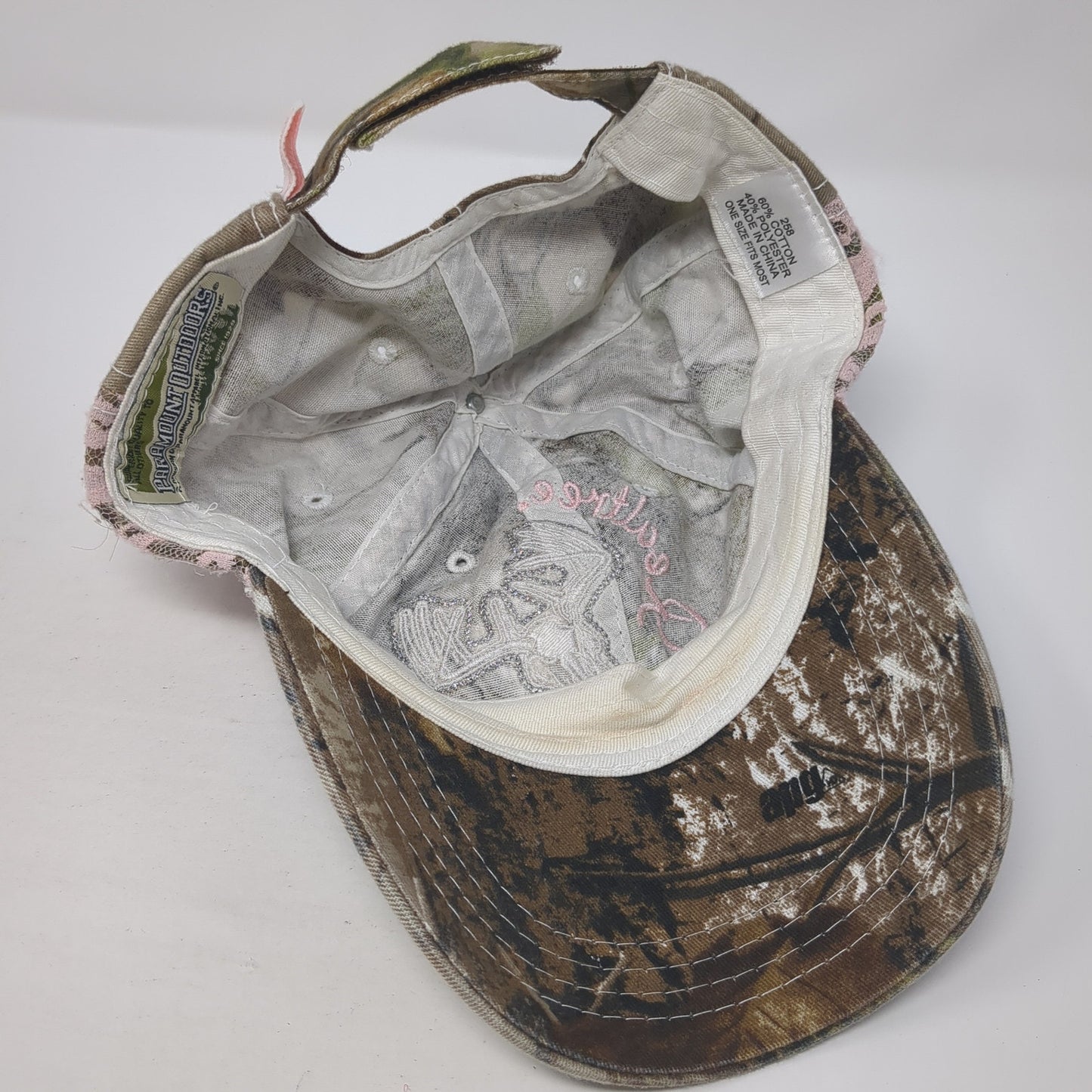 Realtree Strapback Hat Multicolor One Size Adjustable Camo Paramount