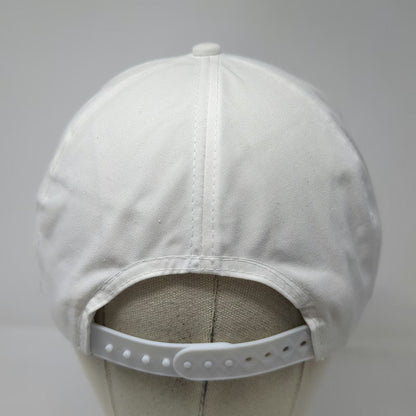 White 5 Panel One Size Stevedoring Systems Inc Corporate Logo Rope Snapback Hat