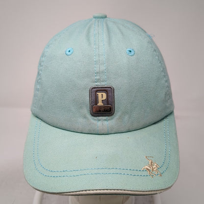 Polo Academy Baseball Cap Blue OSFM Slideback Embroidered Cotton Patch Logo Hat