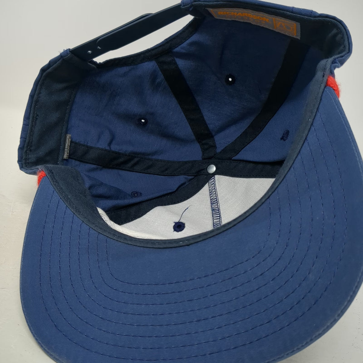 Richardson 5 Panel Blue One Size Rope Snapback Josh Langston Embroidered Hat