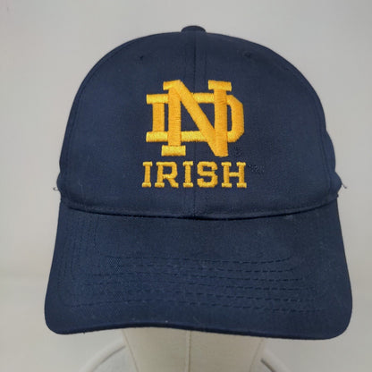 Notre Dame Fighting Irish Youth Snapback Hat Blue Embroidered Logo Annco