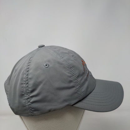 Mountain Waterworks Strapback Hat Gray OSFA Adjustable Embroidered Imperial