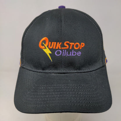 Otto Men's Strapback Hat Quik Stop Oilube Multicolor OSFM Embroidered Logo