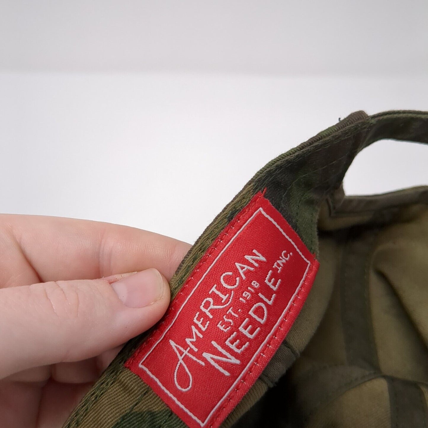Miller High Life Slideback Hat Camo OS Adjustable Embroidered American Needle