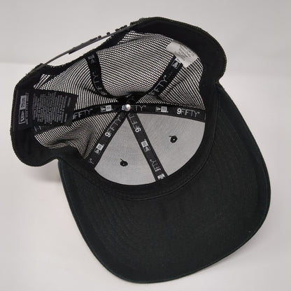 The Spoke Shop Billings MT Snapback Trucker Hat Black OSFM Mesh Back