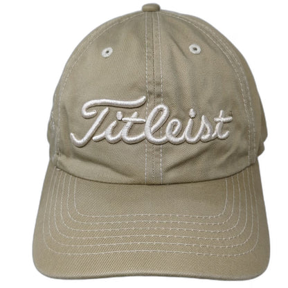 Titleist Baseball Cap Beige One Size Callippe Preserve Golf Slideback Cotton Hat