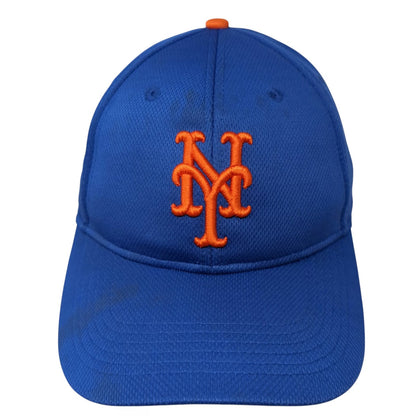 OC Sports New York Mets MLB Baseball Cap Blue Orange One Size Adjustable NY Hat