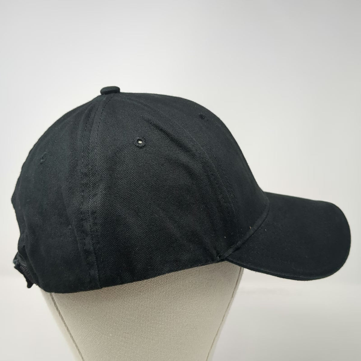 BMW Lifestyle Baseball Cap Black One Size Embroidered Logo Strapback Car Hat