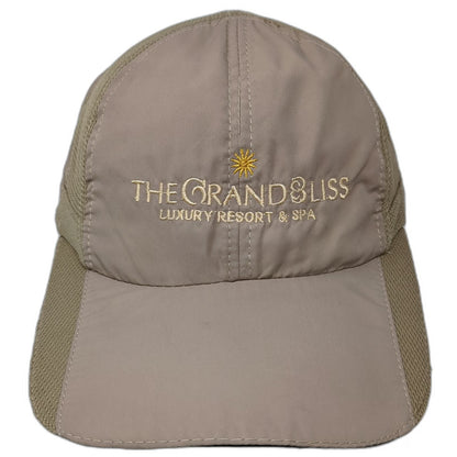 Oscar Saucedo Baseball Cap Beige One Size Grand Bliss Resort Mesh Hat Reflective