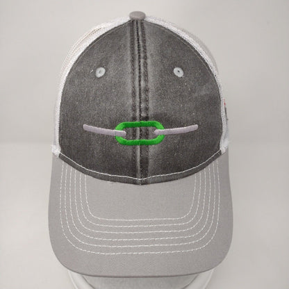 Power Engineers Snapback Trucker Hat Gray OSFA Mesh Back Paramount