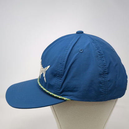 Howler Bros 5 Panel Blue Hat One Size Rope Fish Logo Snapback Adjustable Outdoor