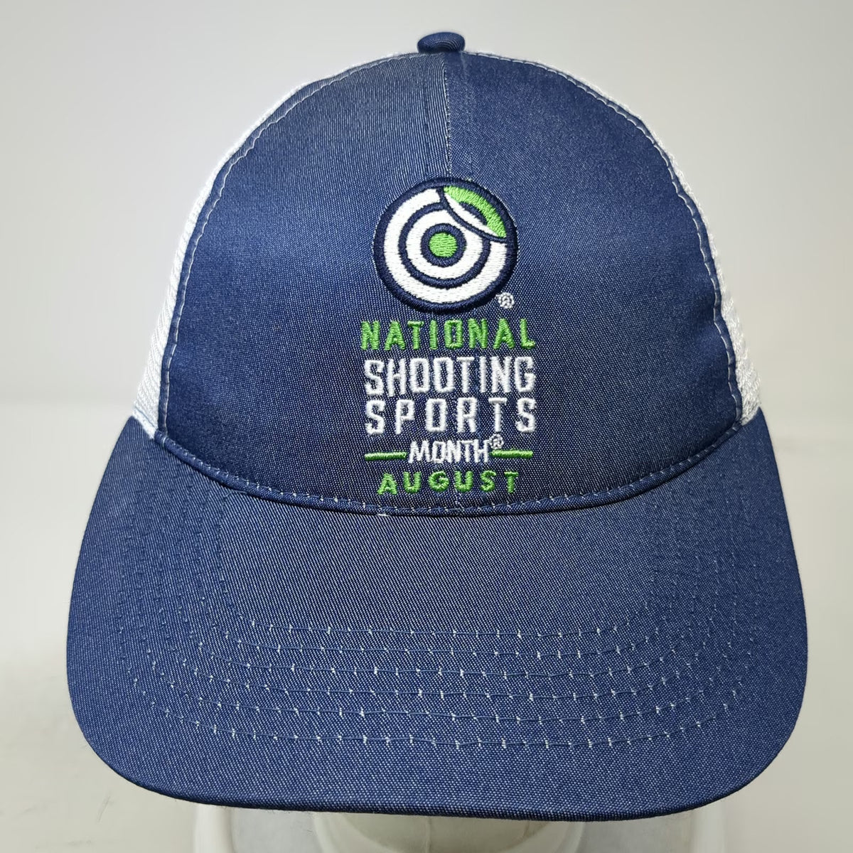 MSP Design Group Baseball Cap Blue One Size Hat Mesh Back Strapback Shooting