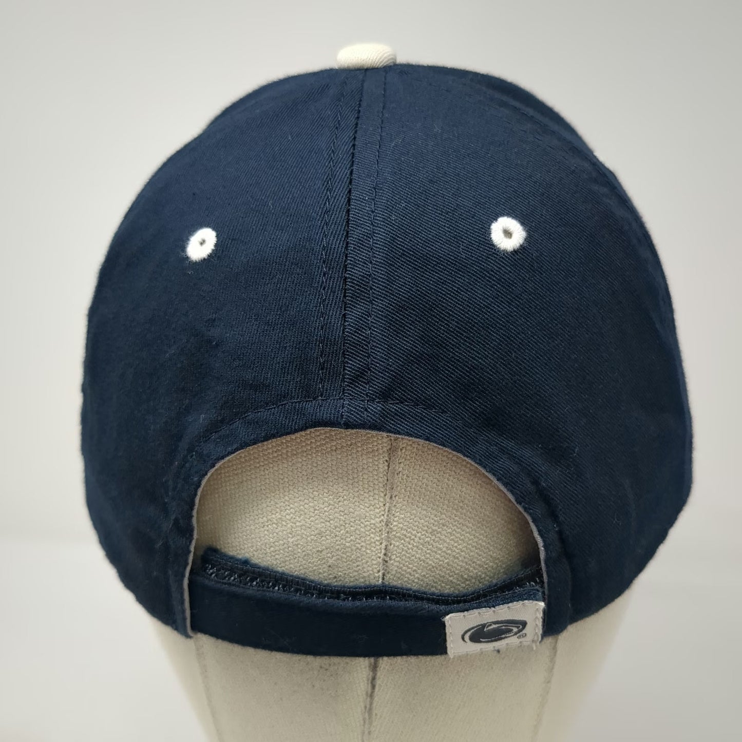 Penn State NCAA Blue One Size Captivating Headwear Cap Hat Embroidered S Logo