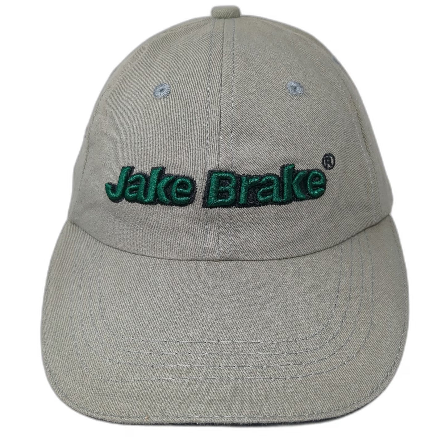 Fersten Worldwide Jake Brake Baseball Cap Green One Size Slideback Trucking Hat