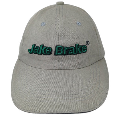 Fersten Worldwide Jake Brake Baseball Cap Green One Size Slideback Trucking Hat