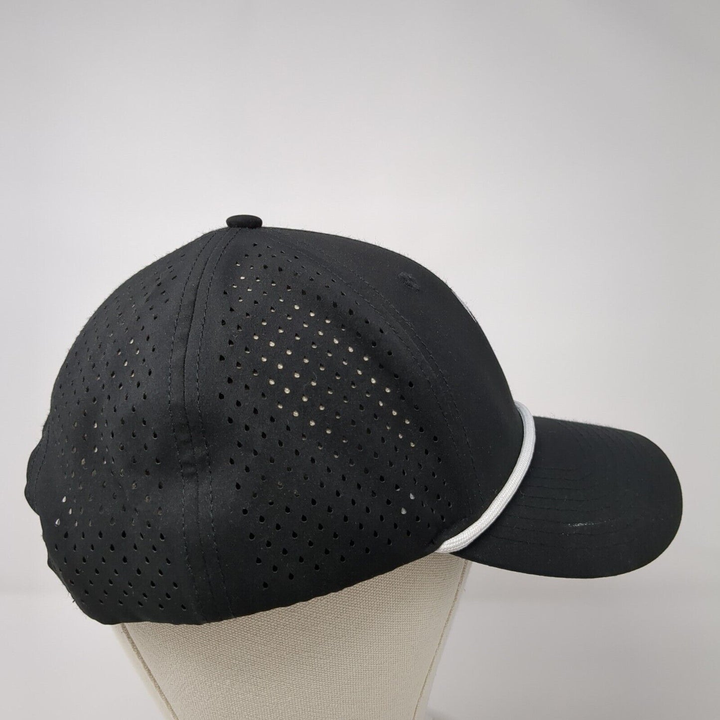 Player Pathway Snapback Rope Hat Black One Size Adjustable Embroidered