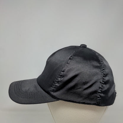 Rampage Slideback Hat Black One Size Adjustable Solid Blank