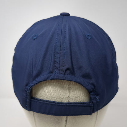 Drive Chip & Putt Blue Baseball Cap One Size Strapback Volunteer Golf Logo Hat
