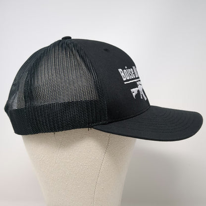 Richardson Trucker Hat One Size Boise Black Rifle AR-15 Gun Graphic Mesh Back