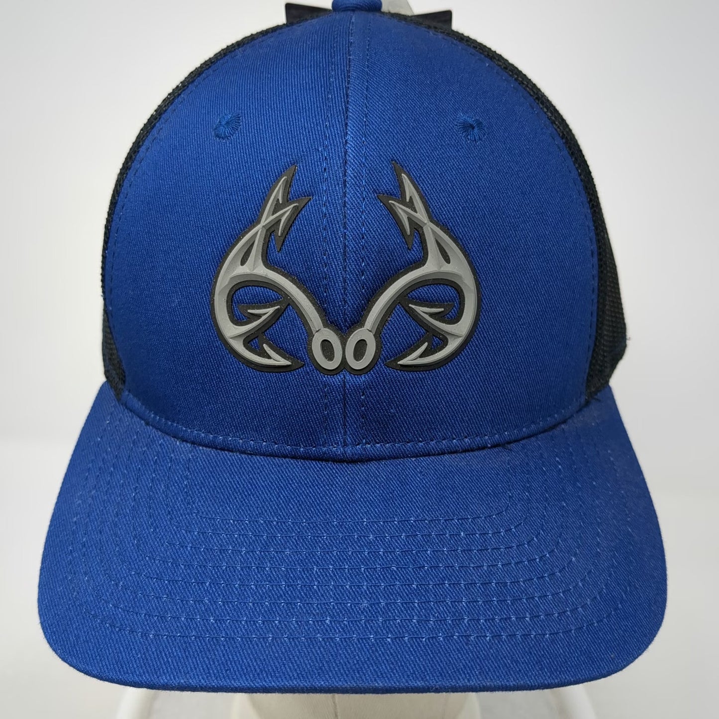 Outdoor Cap Realtree Fishing Trucker Hat Blue One Size Mesh Back Snapback