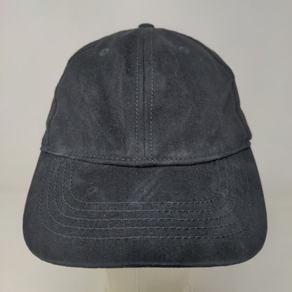 Unbranded Men's Slideback Hat Black Soot Sie OSFM Blank Adjustable