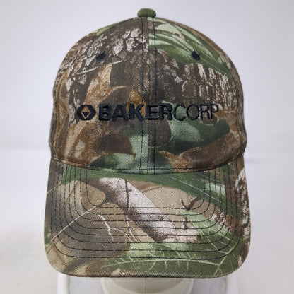 Vitronic Snapback Green Camo One Size BakerCorp Logo Embroidered Workwear hat