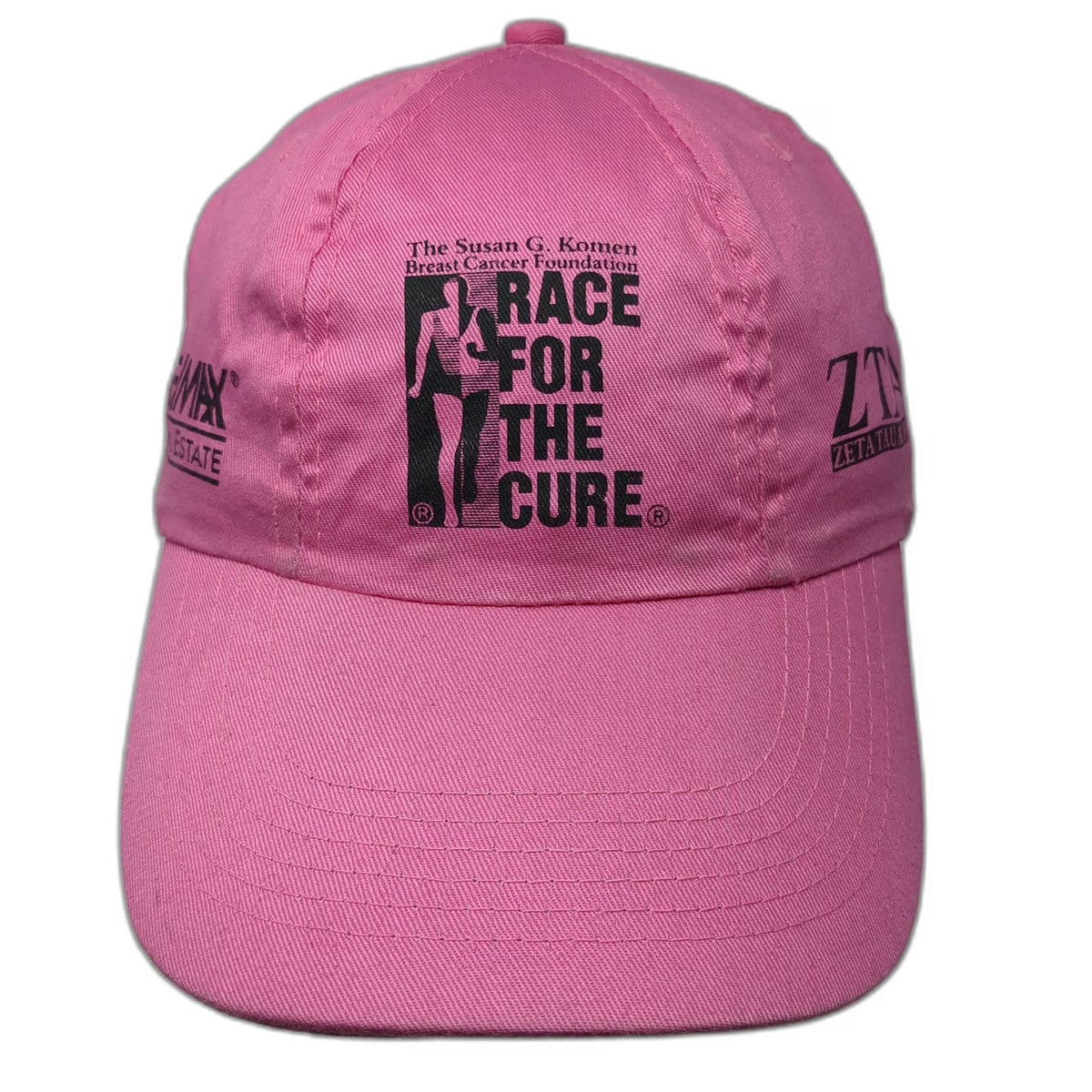 Susan G Komen Race For Cure Pink One Size Baseball Cap Survivor ReMax ZTA Hat