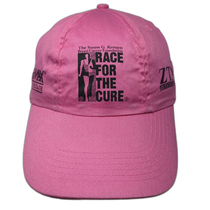 Susan G Komen Race For Cure Pink One Size Baseball Cap Survivor ReMax ZTA Hat