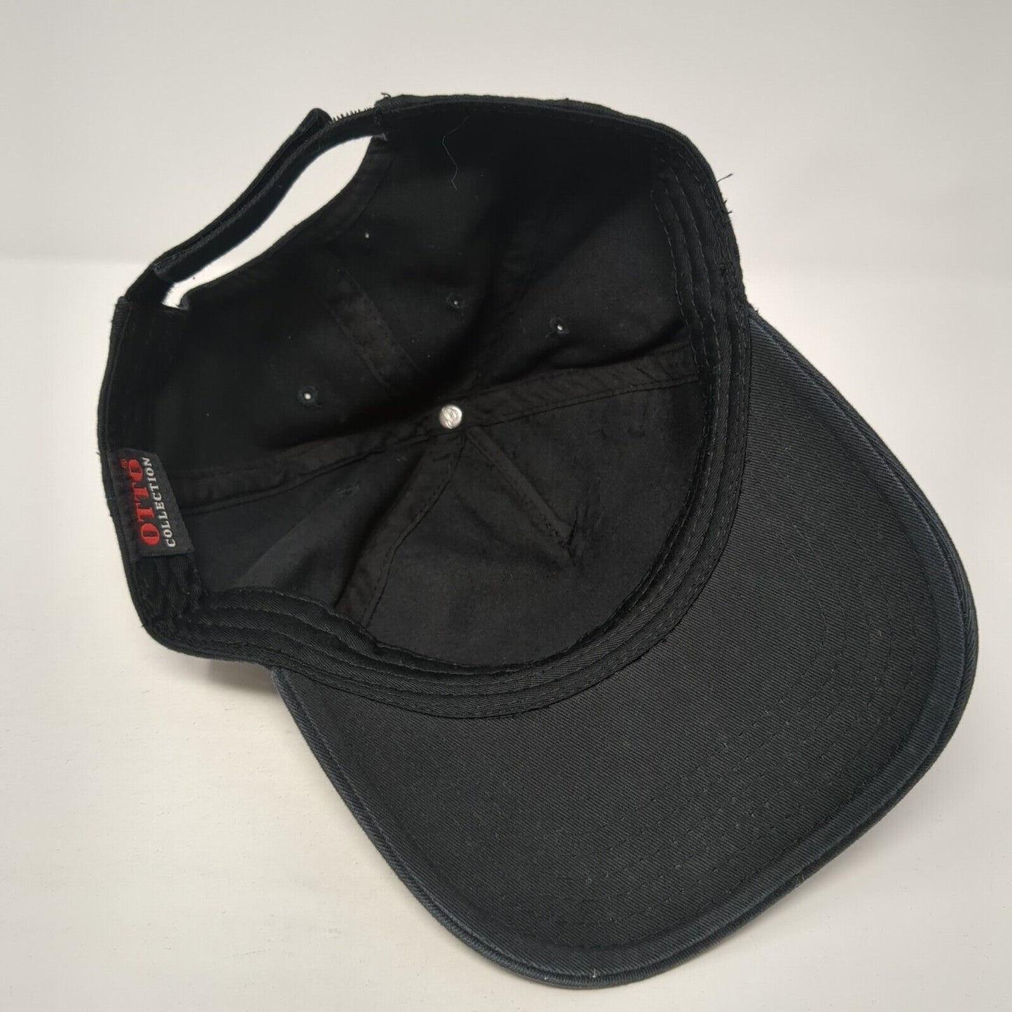 Guardian Strapback Hat Black One Size Solid Adjustable Outdoor Otto