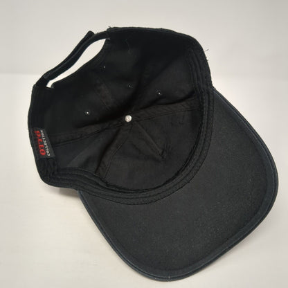 Guardian Strapback Hat Black One Size Solid Adjustable Outdoor Otto