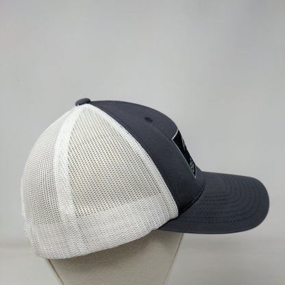 Big Tuna Snapback Mesh Back Trucker Hat Gray OSFA Colorblock Sport-Tek