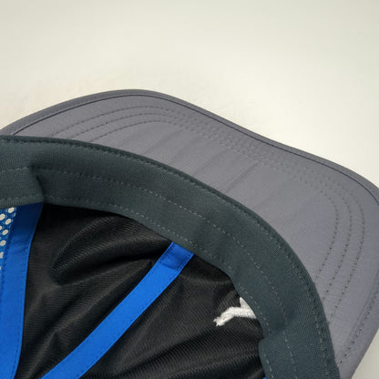 Richardson Baseball Cap Gray Blue One Size Mesh Back Performance Mission43 Hat