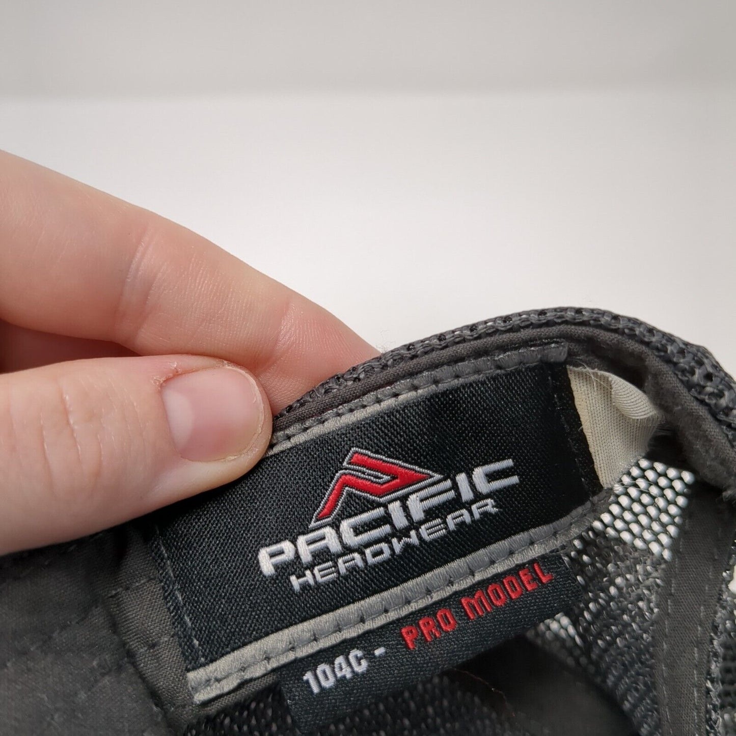 Bellaterra Snapback Mesh Back Trucker Hat Gray One Size Embroidered Logo