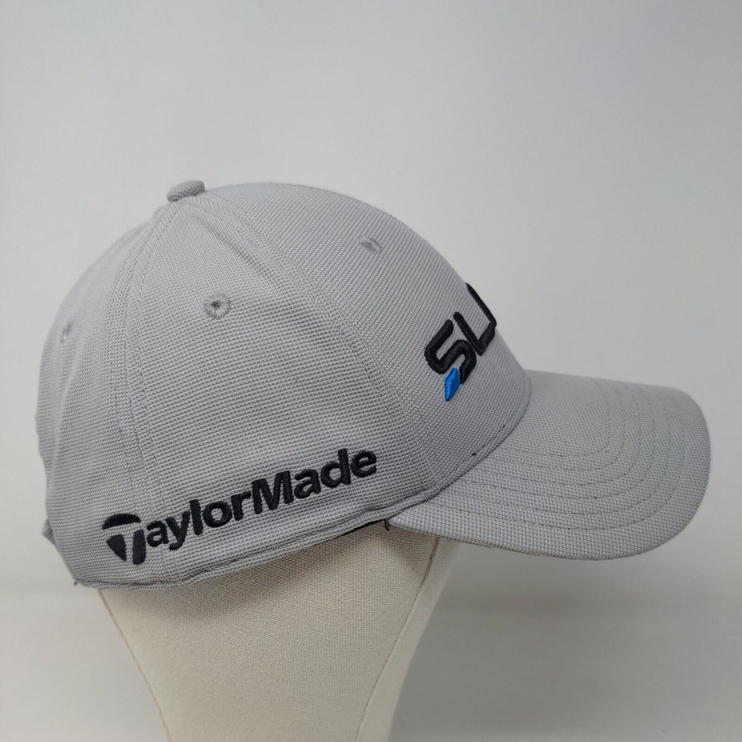 Taylormade Men's Strapback Hat Gray Size OSFA SLDRs Embroidered Logo