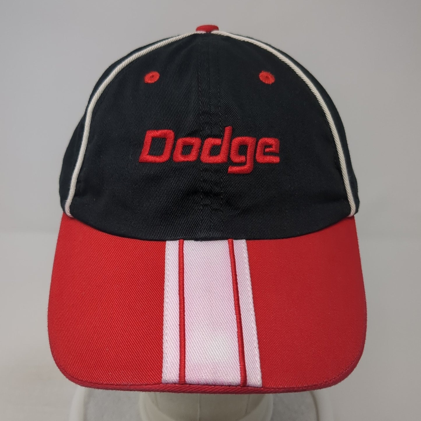 Dodge Strapback Hat Multicolor One Size Adjustable Colorblock 6 Panel