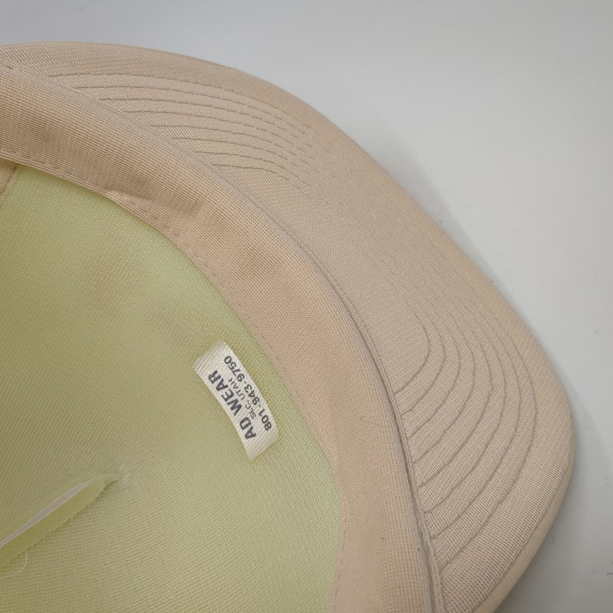Mohr's Salt Lake Hardware Hat Beige One Size Trucker Hat Mesh Back Snapback Foam