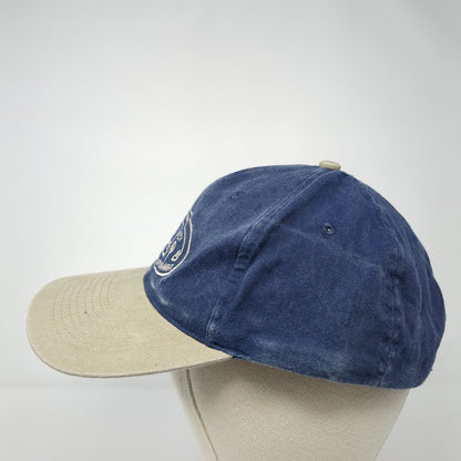 COMPUSA Golf Tournament Slideback Hat Blue One Size Colorblock KC Caps