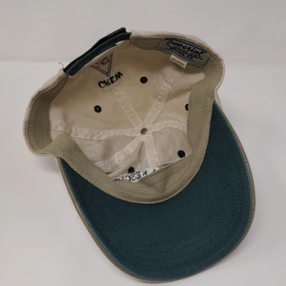Waterfall Resort Alaska Strapback Hat Tan One Size Embroidered Imperial